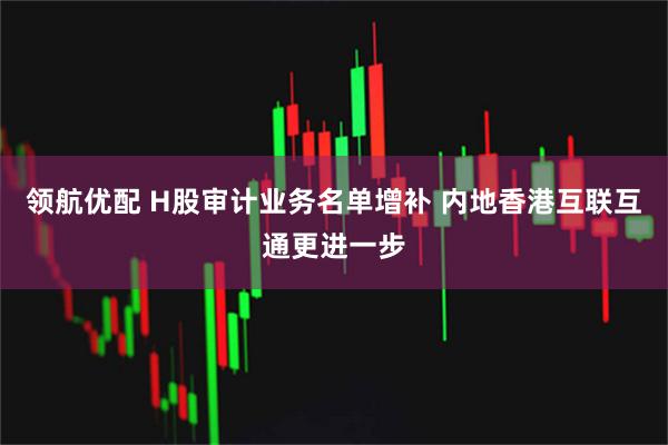领航优配 H股审计业务名单增补 内地香港互联互通更进一步